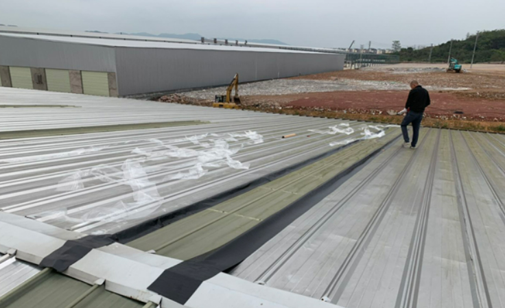 蚌埠厂房屋面防水维修案例